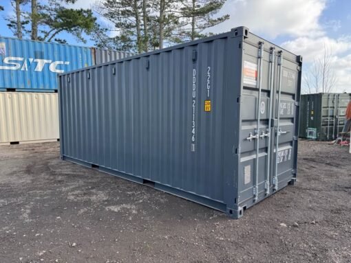 20 foot Charcoal One Trip Shipping Container