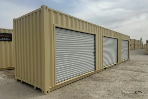 40ft High-cube Roller Door One-Trip Shipping Container - Image 2