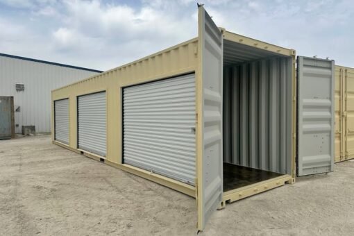 40ft High-cube Roller Door One-Trip Shipping Container