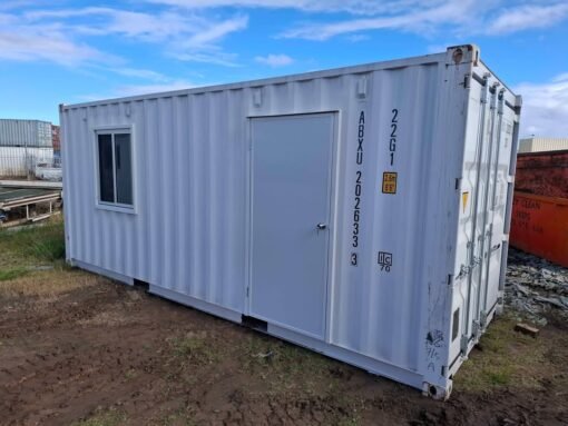20ft Shipping Container Office with Glass Window (New) - Image 3